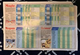 Final Fantasy NES Nintendo Nice Complete In Box CIB Authentic Maps & Manual