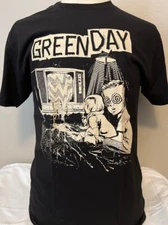 Green Day Tv T-shirt punk rock band, classic unisex style, rock band TE8147