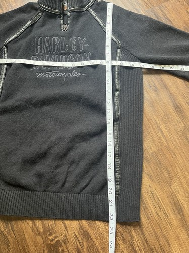 Harley Davidson Black Long Sleeve Sweater Woman's Small - Picture 5 of 8