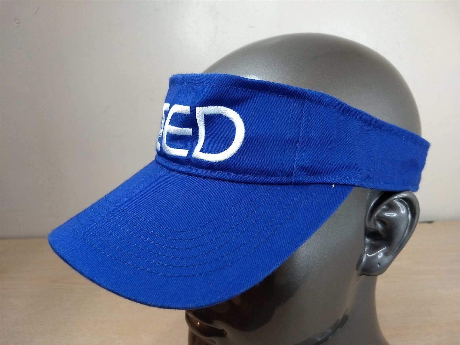 CED ADJUSTABLE STRAPBACK SUN VISOR/CAP, BLUE, CAR… - image 3