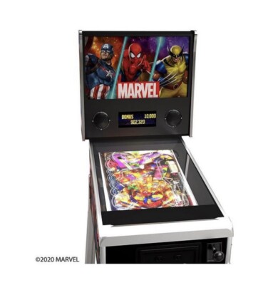 Arcade1Up Marvel Virtual Pinball Machine Limited Edition Game