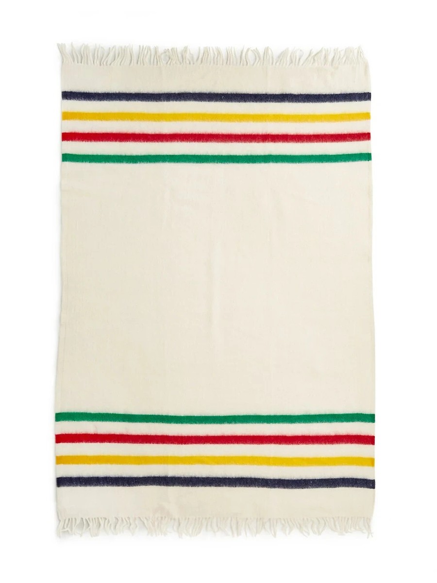 Caribou Throw Hudson Bay Striped Blanket Hudson Bay HBC Stripes