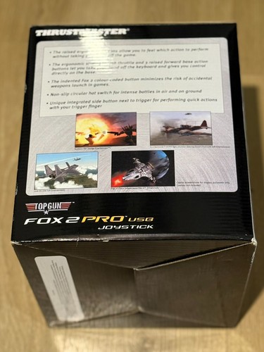 Thrustmaster Top Gun Fox 2 Pro USB Joystick - Unused - Original Box - Picture 3 of 8
