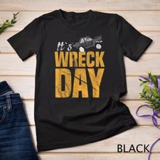 2025/Demolition Derby It's Wreck Day Car Smashing Car Racing T-Shirt Unisex T-sh