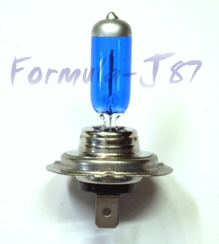 Halógeno H7 55W 5000K Blanco Dos Bombillas Cabeza Luz Luz Luz Baja Repuesto Plug Play Foto 3 de 4