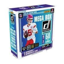 2025 NFL Panini Donruss Mega Box (60 Cards) Optic Rated Rookie Red Wave Parallel