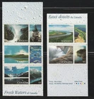 Canada 2000 -  #1854a to #1854e,  Fresh Waters of Canada, booklet stamps, MNH