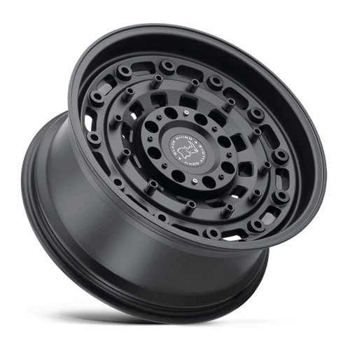 18X8 Black Rhino ARSENAL 5X4.5/5.0 30MM TEXTURED MATTE BLACK - Image 2 of 4