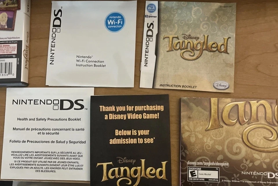 Disney Tangled Nintendo DS + Poster - Game & Case all complete - Image 3 of 4