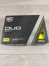 Wilson Staff Duo NEW Soft Golf Ball Yellow 12-Pack