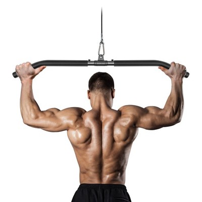 Lyndwin Detachable Lat Pull Down Bar Full Paded Rotating Lat Bar Cable Machine