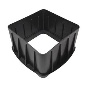 Riser, Plastic, Black