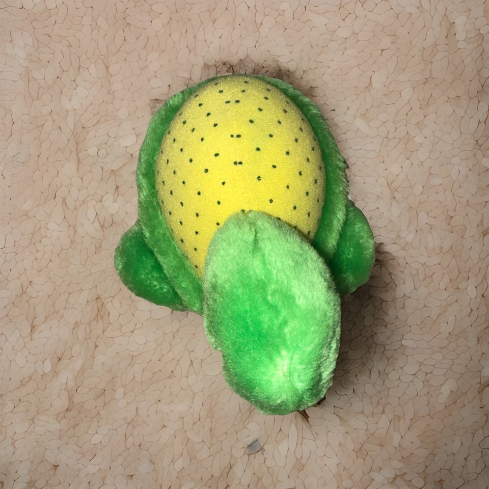 Peluche Strawberry Shortcake pequeño 6,5" Tea Time Turtle collar RARO vintage 1981 Foto 2 de 4