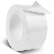 White Duct Tape Heavy Duty, 1.88 Inch x 35 Yard Waterproof Strong Adhesive Du...