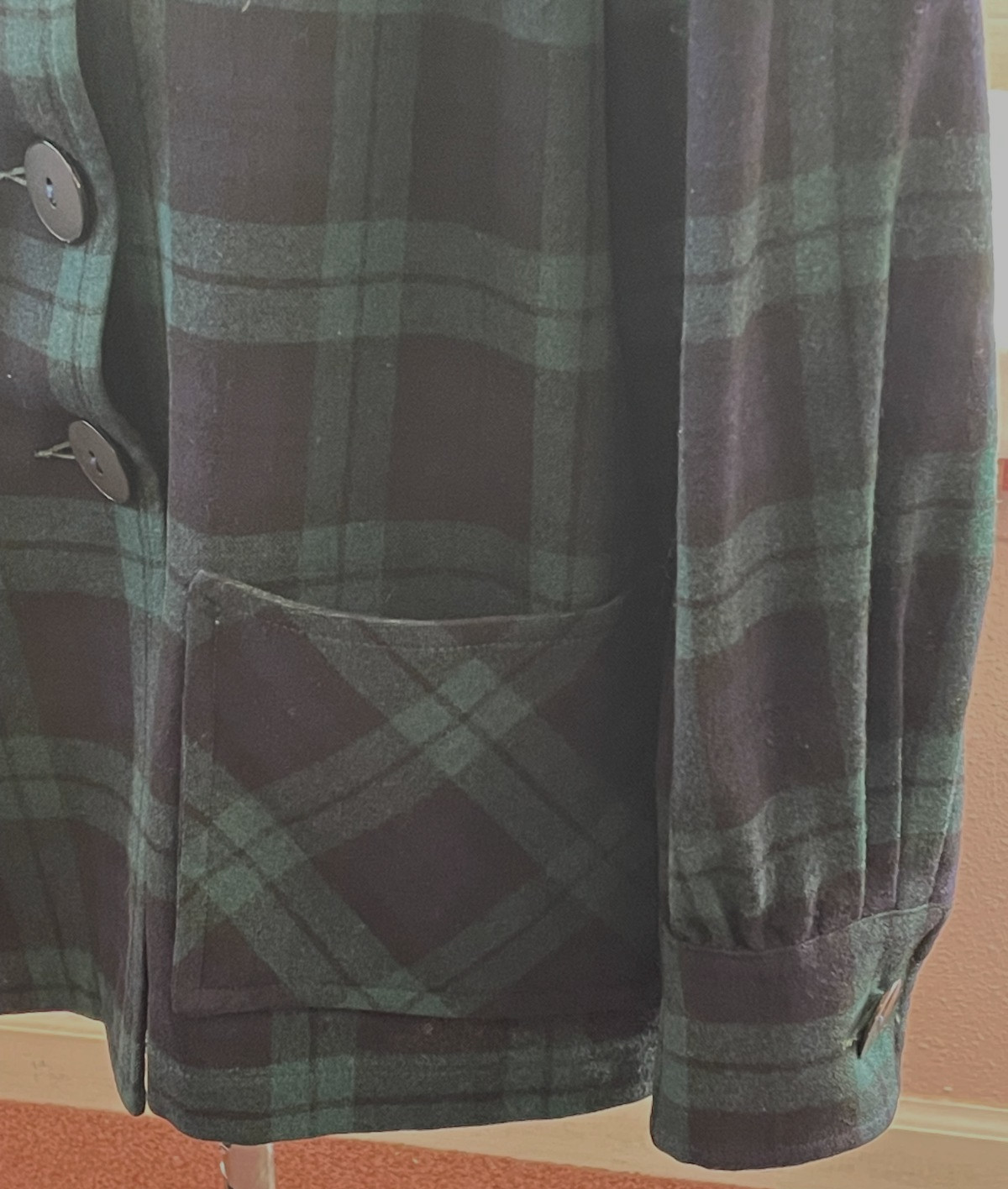 Vintage Pendleton Shacket Women's Large Plaid Woo… - image 5