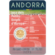 2025 Andorra €2 BU Coin - Games of the Small States of Europe