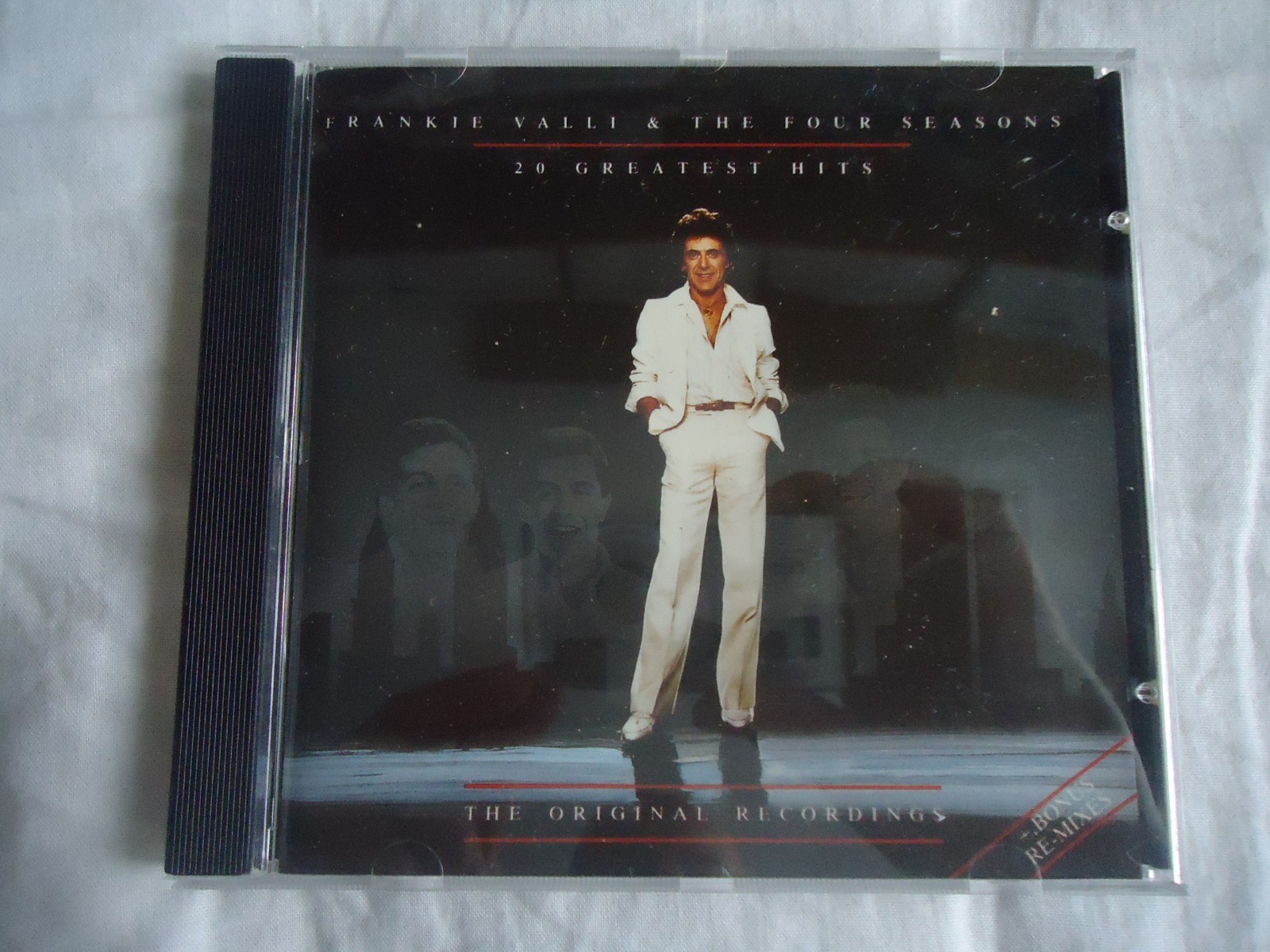 Frankie Valli & The Four Seasons 20 Greatest Hits + Bonus Remixes CD ALBUM (L)