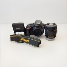 Nikon D3500 24.2MP with 18-55mm AFP Ed VR Lens Kit DSLR Camera Fully Tested