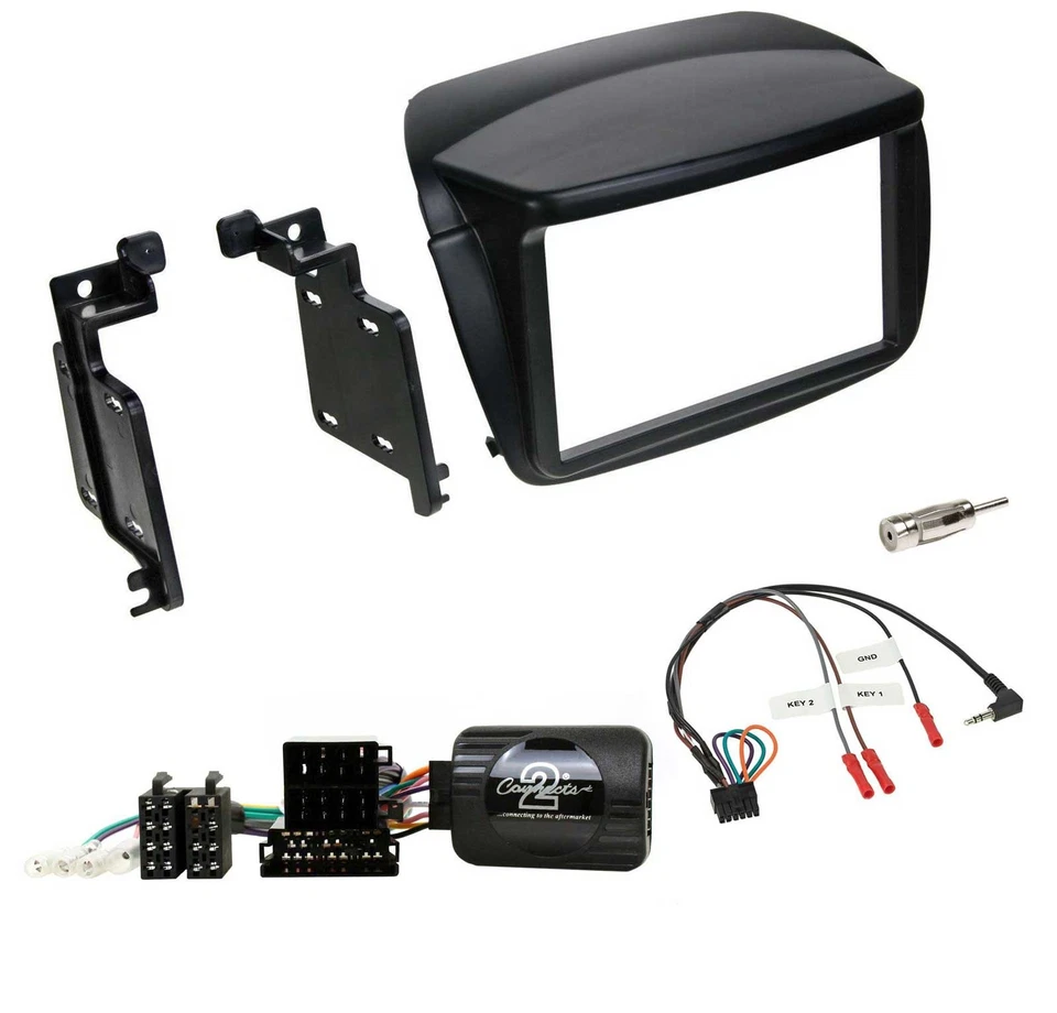 Pioneer USB 2DIN Bluetooth DAB Lenkrad Autoradio für Fiat Doblo ab 2010 Opel Com - Bild 3 von 4