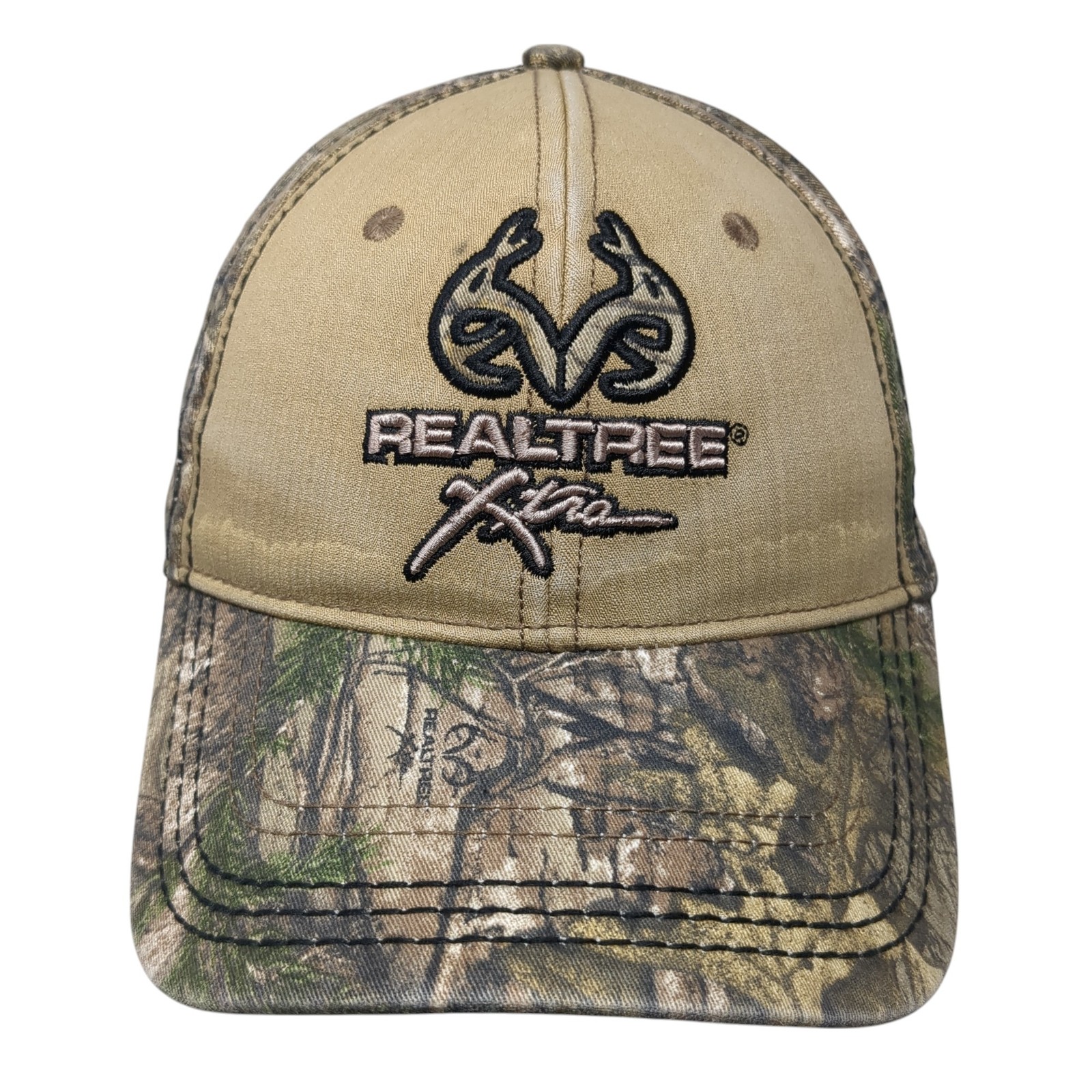 Realtree Xtra Fitted Baseball Cap Multicolor Medi… - image 1