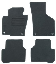 Fußmatten Set für VW Passat 3C 2005-2006 Autoteppiche mit 100% Passform Schwarz