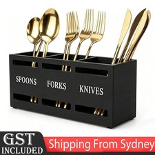 UP 5X Cutlery Organizer Kitchen Drawer Divider for Flatware Storage Portable AUS