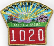 Ore-Ida Council 1989 National Jamboree Troop ...