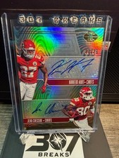 2017 Panini Illusions - Rookie Dual Signs Kareem Hunt, Jehu Chesson #RD-HC...