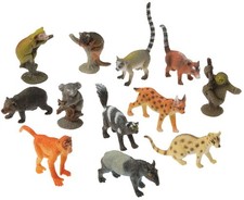 Assorted Rain Forest Animal Figures