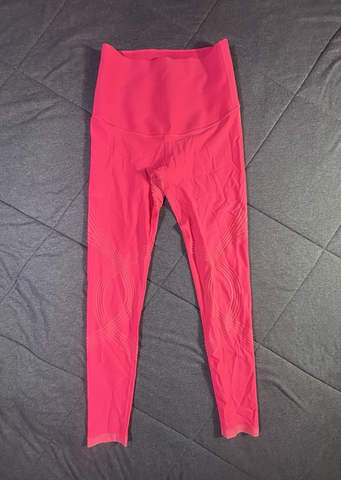 Fanka Body Sculpt Hot Pink Leggings Women’s Size Small-Athletic Workout Running