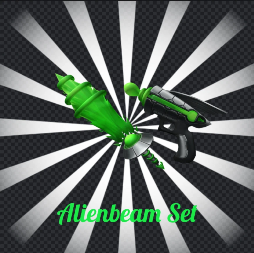 Alien Set MM2 Godly Bundle / Cheap and Quick Delivery (Murder Mystery 2)