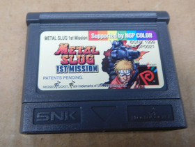 Neo Geo Pocket Color Pearl Blue System TESTED w/ Turf Masters Metal Slug 1st Mis
