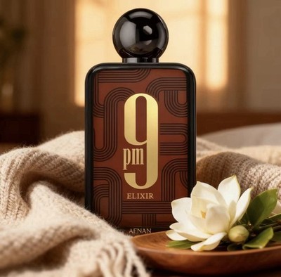 9PM Elixir by Afnan for Unisex 3.4oz Parfum Intense Spray Long Lasting USA NIB