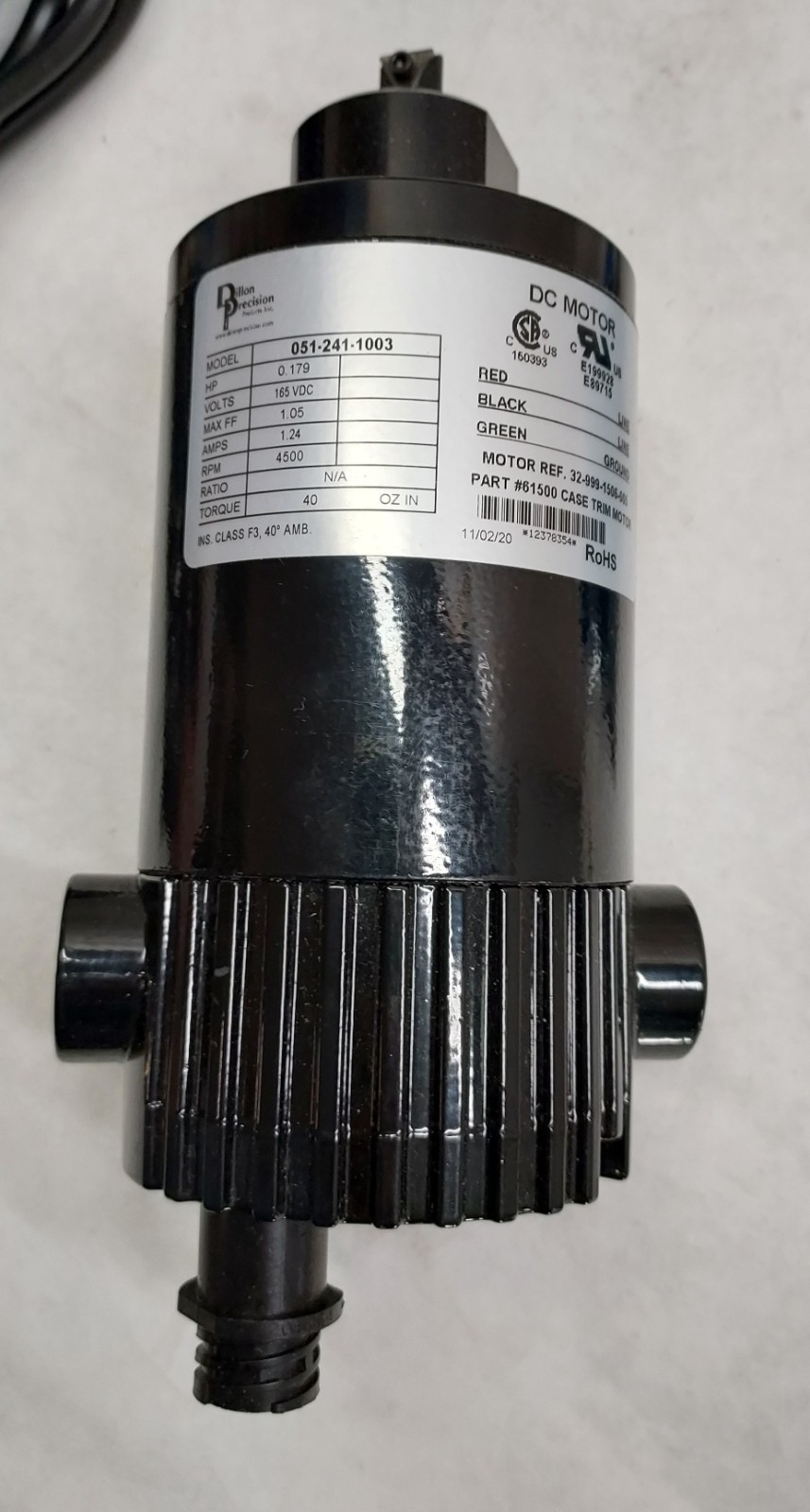 Dillon RT 1500 Electric Case Trimmer W/ Original Box