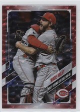 2021 Topps Update Season Highlight Red Foil 52/199 Wade Miley #US36 07qr