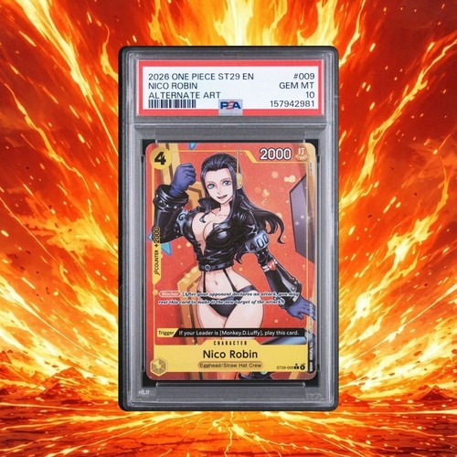 Nico Robin (Full Art) graded PSA 10 for sale on eBay