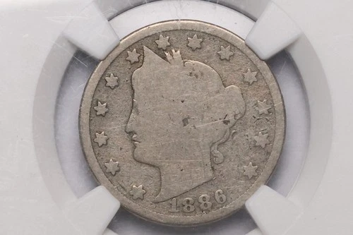 1886 NGC FR-2 Liberty V Nickel W1021