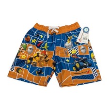 Nintendo Mario Kart 7 Boys Swim Trunks Shorts Size 6 Bowser Luigi Donkey Kong
