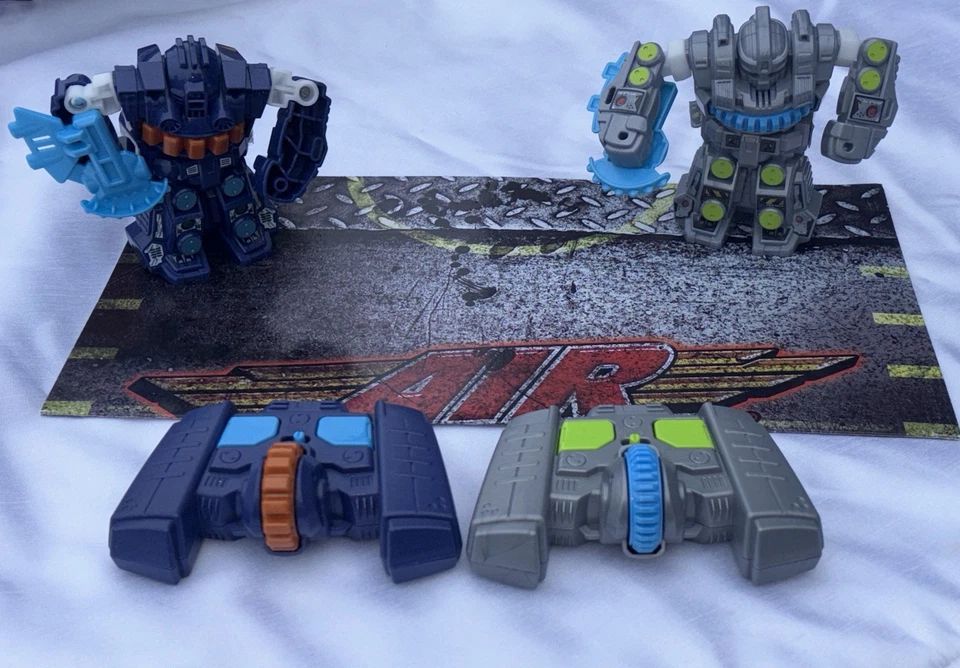 Air Hogs SMASH BOTS 2-Player Battling  Robots  in original box *Tested, Working - Image 3 of 4