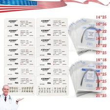 AZDENT Dental Ortho Braces Brackets Roth MBT/Niti Super Elastic Arch Wires Ovoid