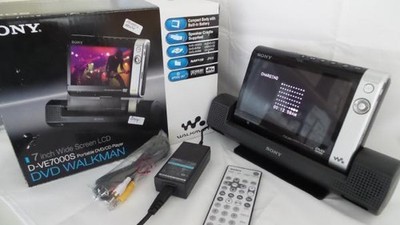 Boxed Sony DVD Walkman - Portable DVD Player (D-VE7000S/C