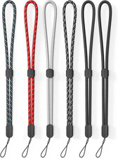Hand Wrist Strap Lanyard, 6 Pack Adjustable Colorful Nylon Hand Wrist Straps for