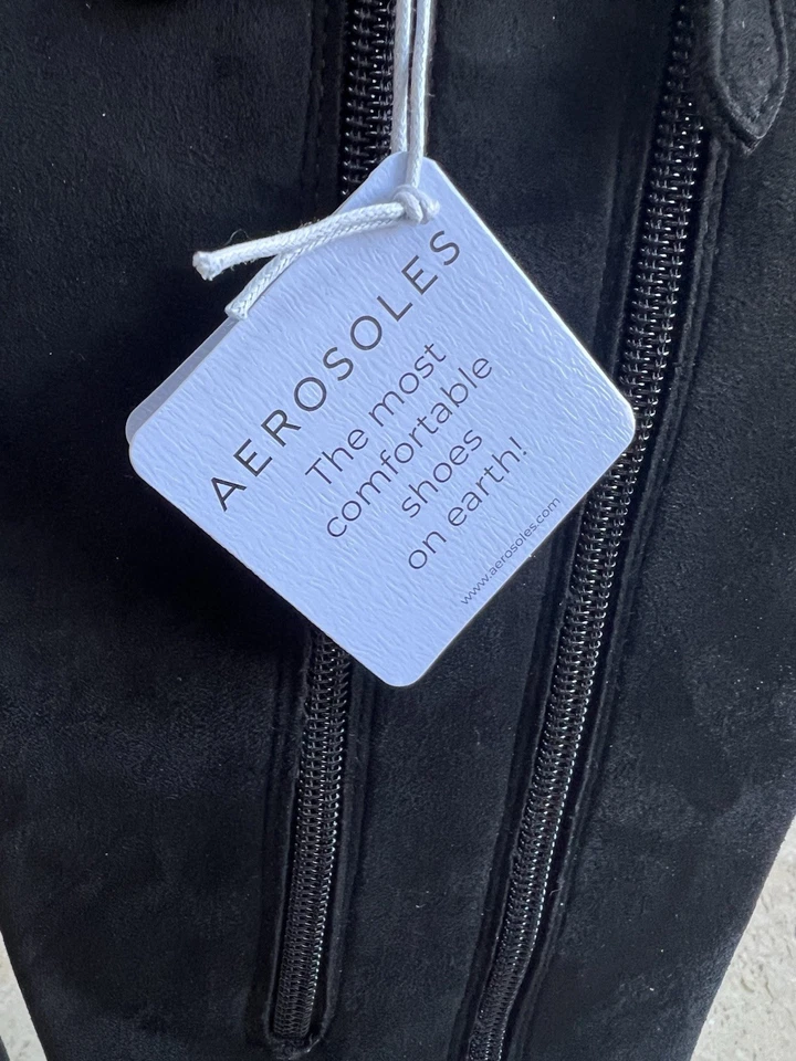 Аэрозоли EPIC искусственной замши колена ботинки женский размер 7,5 розничной 130 - Изображение 4 из 4