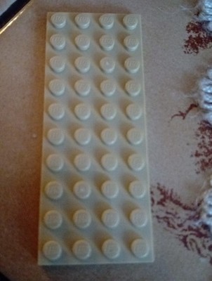 2x Legoplatte4x10  3030 Beige