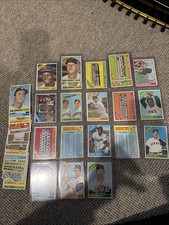 1966 Topps Baseball 37 Card Lot Team Cards Stars Clean Checklist High #s