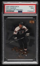 1999-00 Upper Deck Headed for the Hall Eric Lindros #HOF-7 PSA 9 MINT HOF n0c
