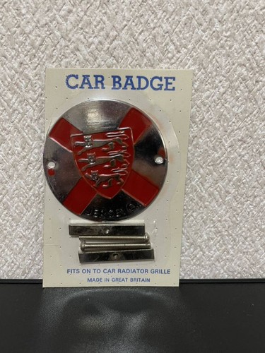 Unopened Car Badge Jersey UK Stock (Lambretta St. Christopher Mini BMC #CBN-653