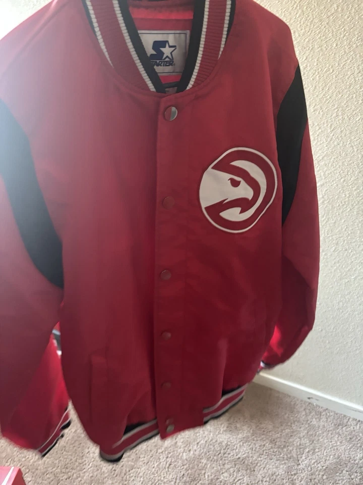 Chaqueta Universitaria Atlanta Hawks De Colección Foto 4 de 4