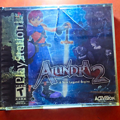 Activision Alundra 2 - Sony PlayStation 1 PS1 - Alundra Series - T - NTSC