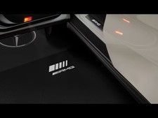 Genuine Mercedes-benz Lcd Animated Amg Pattern Door Projector Kit W223 S-class Genuine Mercedes-benz Lcd Animated Amg Pattern Door Projector Kit W223 S-class